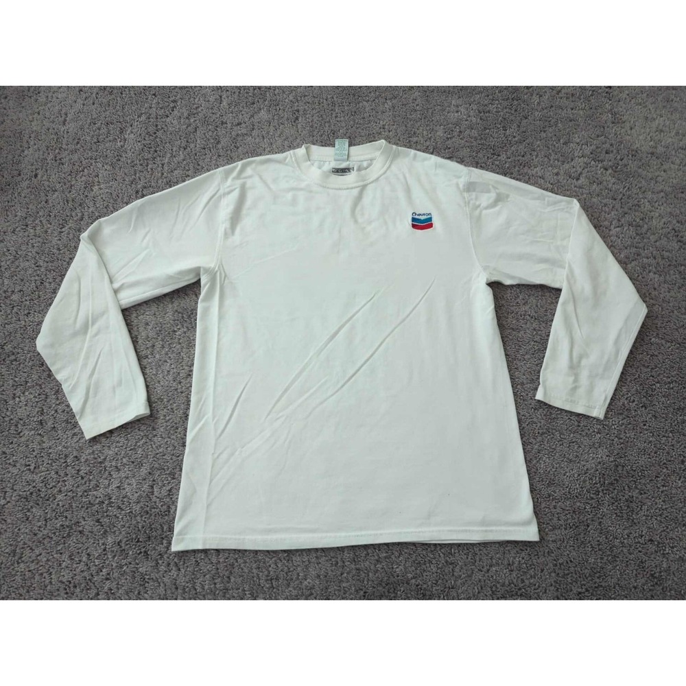 Chevron Shirt Mens M Long Sleeve Insect‎ Shield FTC Zorrel White Workwear